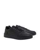 Lacoste Ανδρικά Δερμάτινα Sneakers Court Pro 50SMA007302H-BLK/BLK Μαύρο