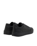 Lacoste Ανδρικά Δερμάτινα Sneakers Court Pro 50SMA007302H-BLK/BLK Μαύρο