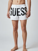 Guess Ανδρικό Μαγιό Σορτς F6GT03WN322-G011 Λευκό