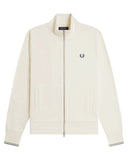 Fred Perry Ανδρική Ζακέτα Zip Through Sweatshirt J3340-560 Εκρού