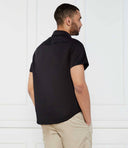 Guess Jeans Ανδρικό Πουκάμισο Κοντομάνικο  M5GH16WH7P1-JBLK Μαύρο