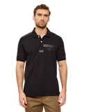 La Martina Ανδρική Polo Μπλούζα MCP321PK001-09999 Μαύρο