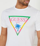 Guess Ανδρικό T-Shirt F5GI00J1314-G011 Λευκό