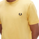Fred Perry Ανδρική Μπλούζα Ringer T-Shirt M3519-V06 Σιέλ