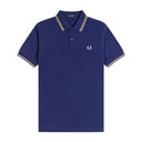 Fred Perry Ανδρική Μπλούζα Twin Tipped Polo M3600-48A Μπλε