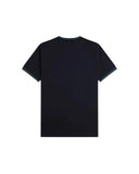 Fred Perry Ανδρική Μπλούζα Τ-Shirt Twin Tipped M1588V-Z58 Μαύρο
