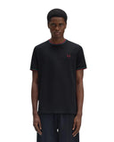 Fred Perry Ανδρική Μπλούζα Τ-Shirt Twin Tipped M1588V-Z58 Μαύρο