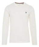 Us Polo Assn. Ανδρικό T-Shirt Μακρυμάνικο Will 168 66730 34502-101 Λευκό