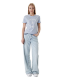 Guess Γυναικείο T-Shirt Maddalena V6RI12J1314-G7HP Γαλάζιο