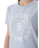 Guess Γυναικείο T-Shirt Maddalena V6RI12J1314-G7HP Γαλάζιο