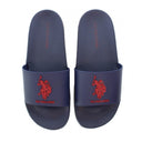 U.S. Polo Assn. Ανδρικές Pool Slide Παντόφλες GAVIO004-DBL008 Μπλε