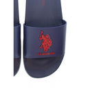 U.S. Polo Assn. Ανδρικές Pool Slide Παντόφλες GAVIO004-DBL008 Μπλε