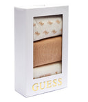 Guess Γυναικείες Κάλτσες 3 pack Fantasy O4BG03KCJ20-FN28 Μπεζ