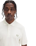 Ανδρικό Polo Plain Fred Perry Shirt M6000-Y54 Εκρού