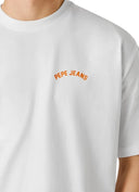 Pepe Jeans Ανδρικό T-Shirt Gideon PM5010307-800 Λευκό