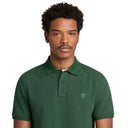 Timberland Ανδρική Μπλούζα SS Millers River Pique Polo TB0A6VDPA6X Πράσινο