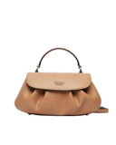 Guess Amorette Top Handle Flap Γυναικεία Τσάντα Μπεζ
