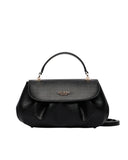 Guess Amorette Top Handle Flap Γυναικεία Τσάντα Μαύρο
