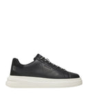 Guess Ανδρικό Δερμάτινο Παπούτσι Elba  FMPVIBSUE12-Black 