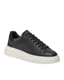 Guess Ανδρικό Δερμάτινο Παπούτσι Elba  FMPVIBSUE12-Black
