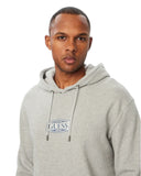 Guess Jeans Ανδρικό Φούτερ με Κουκούλα M6BQ12K5459-H90Z Γκρι