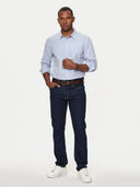 Guess Jeans Ανδρικό Πουκάμισο M4YH35WGCF1-G76S Σιέλ