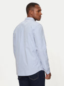 Guess Jeans Ανδρικό Πουκάμισο M4YH35WGCF1-G76S Σιέλ