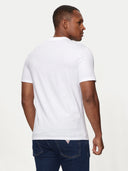 Guess Jeans Ανδρικό T-Shirt  V-Neck M4YI50K8HMO-G011 Λευκό