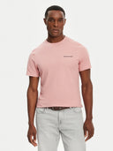 Guess Jeans Ανδρικό T-Shirt M4YI55K8HM0-G682 Ροζ