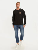 Guess Jeans Ανδρικό Μακρυμάνικο T-Shirt M4BI84K8FQ4-JBLK Μαύρο