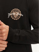 Guess Jeans Ανδρικό Μακρυμάνικο T-Shirt M4BI84K8FQ4-JBLK Μαύρο