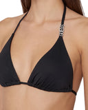 Guess Γυναικείο Μαγιό Padding  Triangle Bikini Top E6GJ30MC040-JBLK Μαύρο