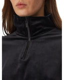 Guess Γυναικείο Φούτερ Half Zip Amalia V6BQ08K6302-JBLK Μαύρο