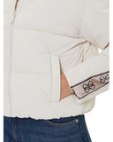 Guess Γυναικείο Μπουφάν New Jean Puffer Jacket V5BL11WGYC2-G6K5 Εκρού