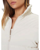 Guess Γυναικείο Μπουφάν New Jean Puffer Jacket V5BL11WGYC2-G6K5 Εκρού