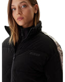 Guess Γυναικείο Μπουφάν New Jean Puffer Jacket V5BL11WGYC2-JBLK Μαύρο