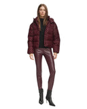 Guess Γυναικείο Μπουφάν New Daisy Puffer Jacket W6BL56W4195-G596 Μπορντό
