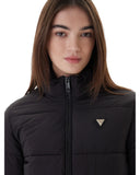 Guess Γυναικείο Μπουφάν Claudia Light Puffer Jacket V4YL03WFUD0-JBLK Μαύρο