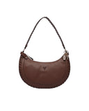 Guess Petra Shoulder Bag Γυναικεία Τσάντα HWBG9750010 Chocolate
