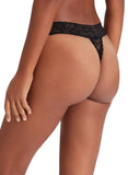 Guess Γυναικείο Σετ Στρινγκ 3 τμχ. Basic Lace Thong O5RG18KC5L0-JBLK Μαύρο