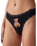 Guess Γυναικείο Σετ Στρινγκ 3 τμχ. Aria Thong O6BG02K5995-FMTQ Μαύρο