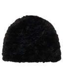 Guess Γυναικείος Σκούφος Cecilia Fur Cap W4BZ40WGU30-JBLK Μαύρο