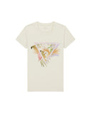 Guess Γυναικείο T-Shirt Palm W6YI26K4345-G1M5 Μπεζ