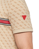 Guess Ανδρικό T-Shirt Jamey Z2BI09J1314-P13W Μπεζ
