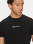 Guess Ανδρικό T-Shirt  U5GM02KCD31-JBLK Μαύρο