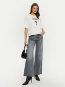 Guess Γυναικείο T-Shirt Aurelie V4YI06I3Z14-G6K5 Εκρού