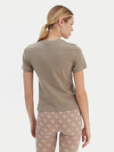 Guess Γυναικείο T-Shirt Beatriz V6RI02J1314-G103 Μπεζ