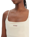 Guess Γυναικεία Μπλουζα Τοπ Jasmine V6GP18K3470-G047 Εκρού