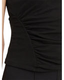 Guess Γυναικεία Μπλουζα Shirring Iliana W6YP38K4517-JBLK Μαύρο