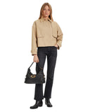 Guess Γυναικεία Μεσαία Τσάντα Ώμου Camden HWBB9308180-Black